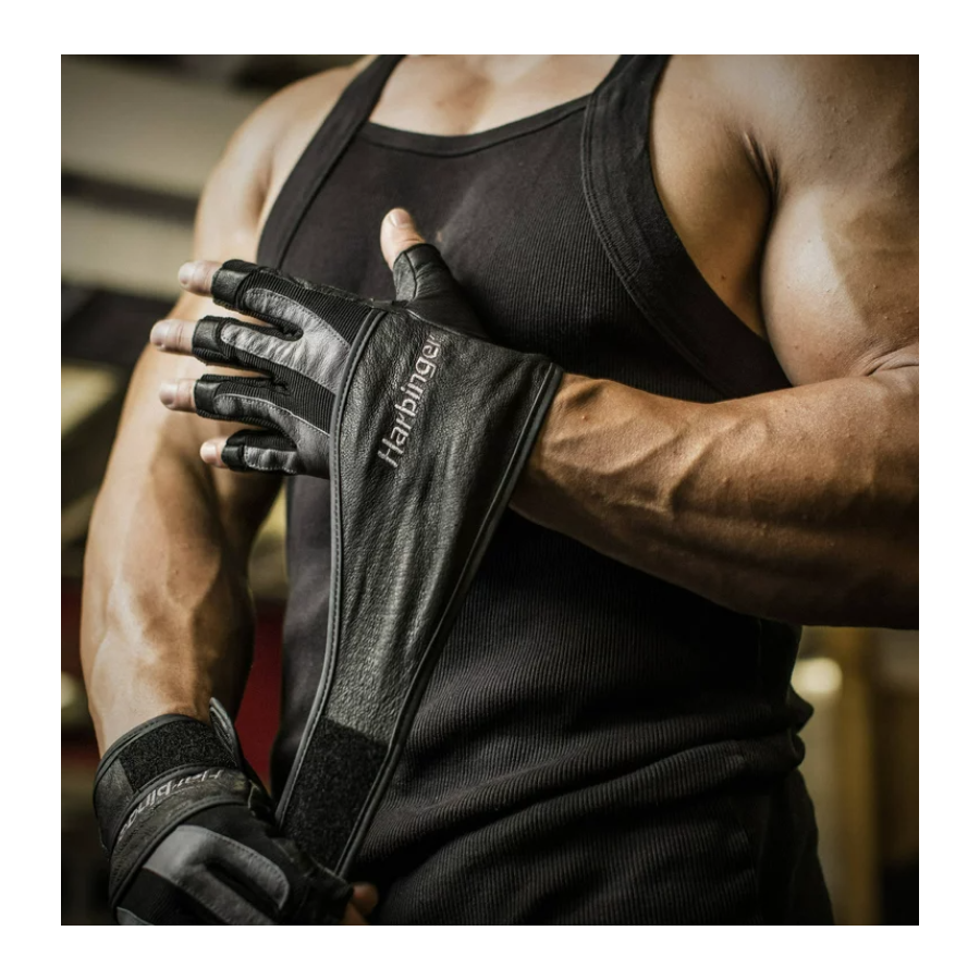 Guantes De Gimnasio Para Pesas Harbinger Classic L Black-5
