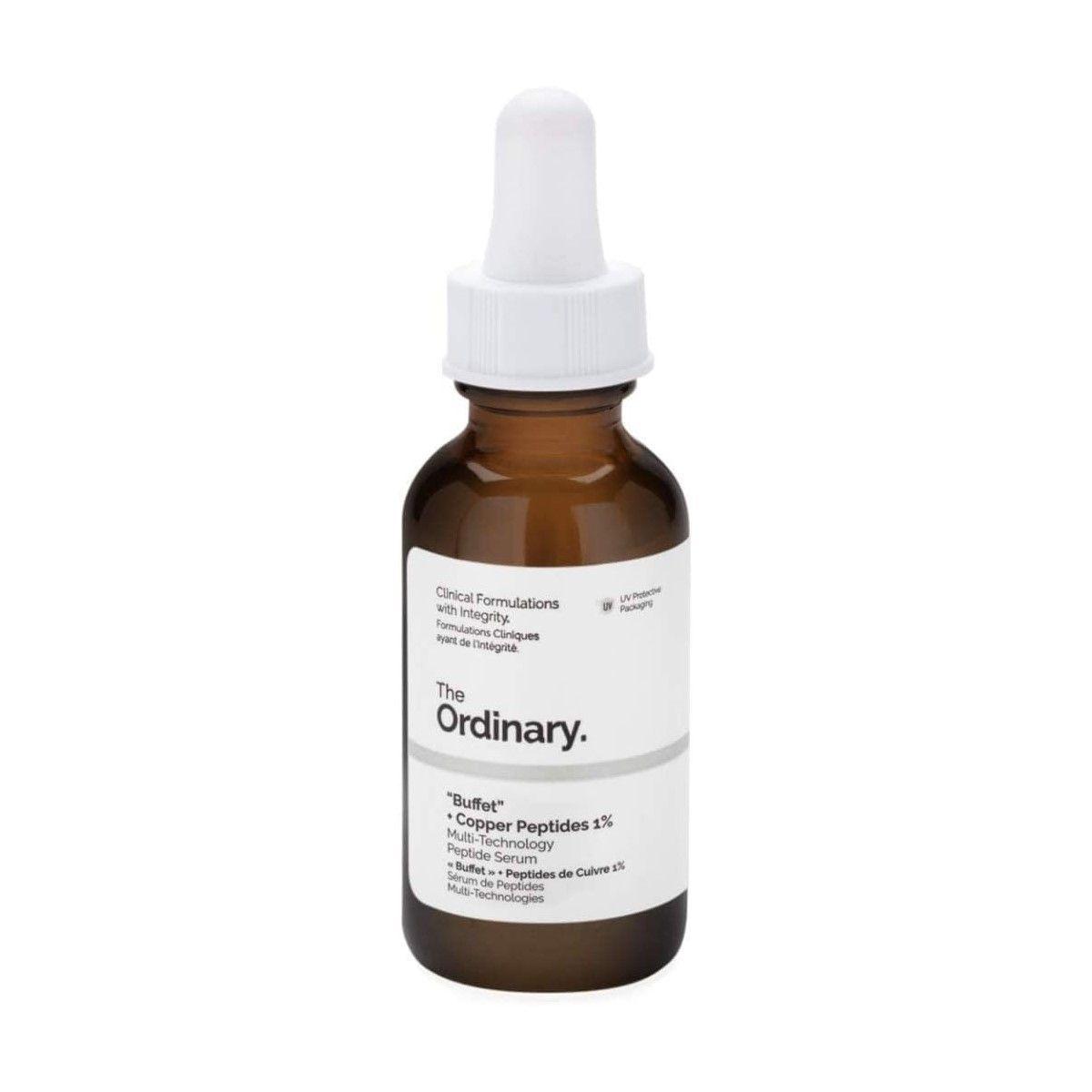 The Ordinary Buffet + Peptidos De Cobre 1% Serum Antiedad-0