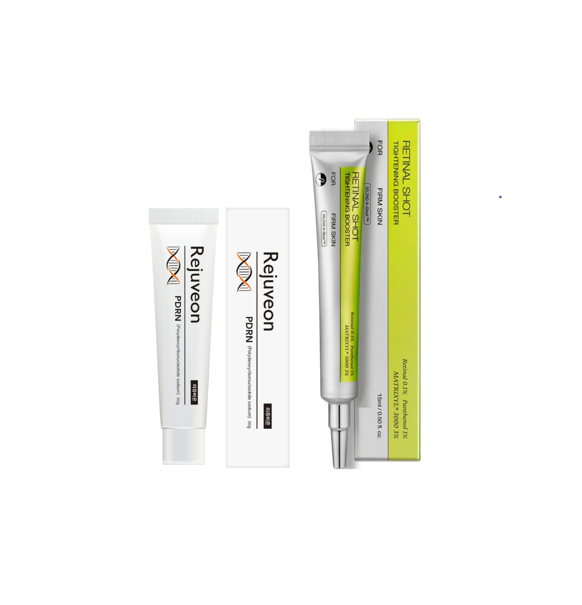 Crema Facial Rejuveon Pdrn 1000plus  + Retinal Shot Booster Antiedad Reparacion Hidratante-0