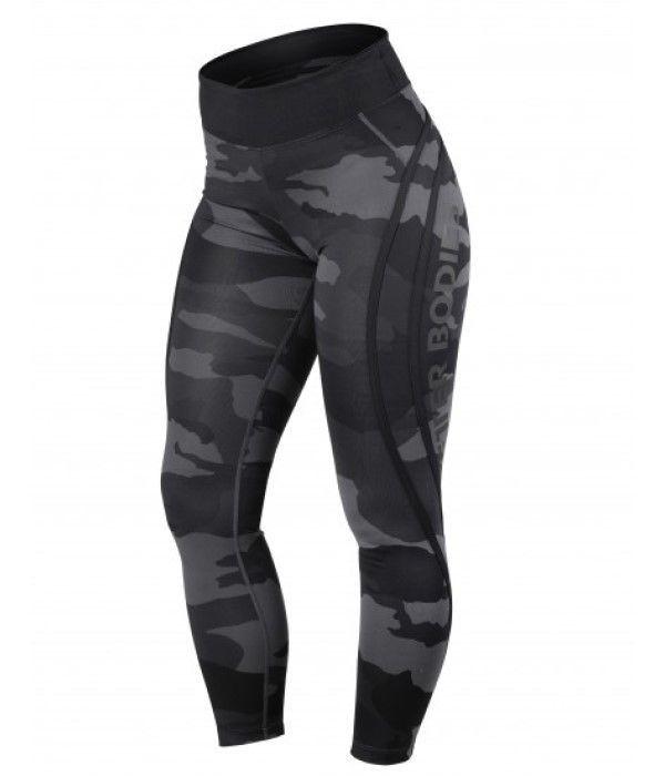 Better Bodies Calza Leggins Gimnasio Mujer Camo High Dark-0