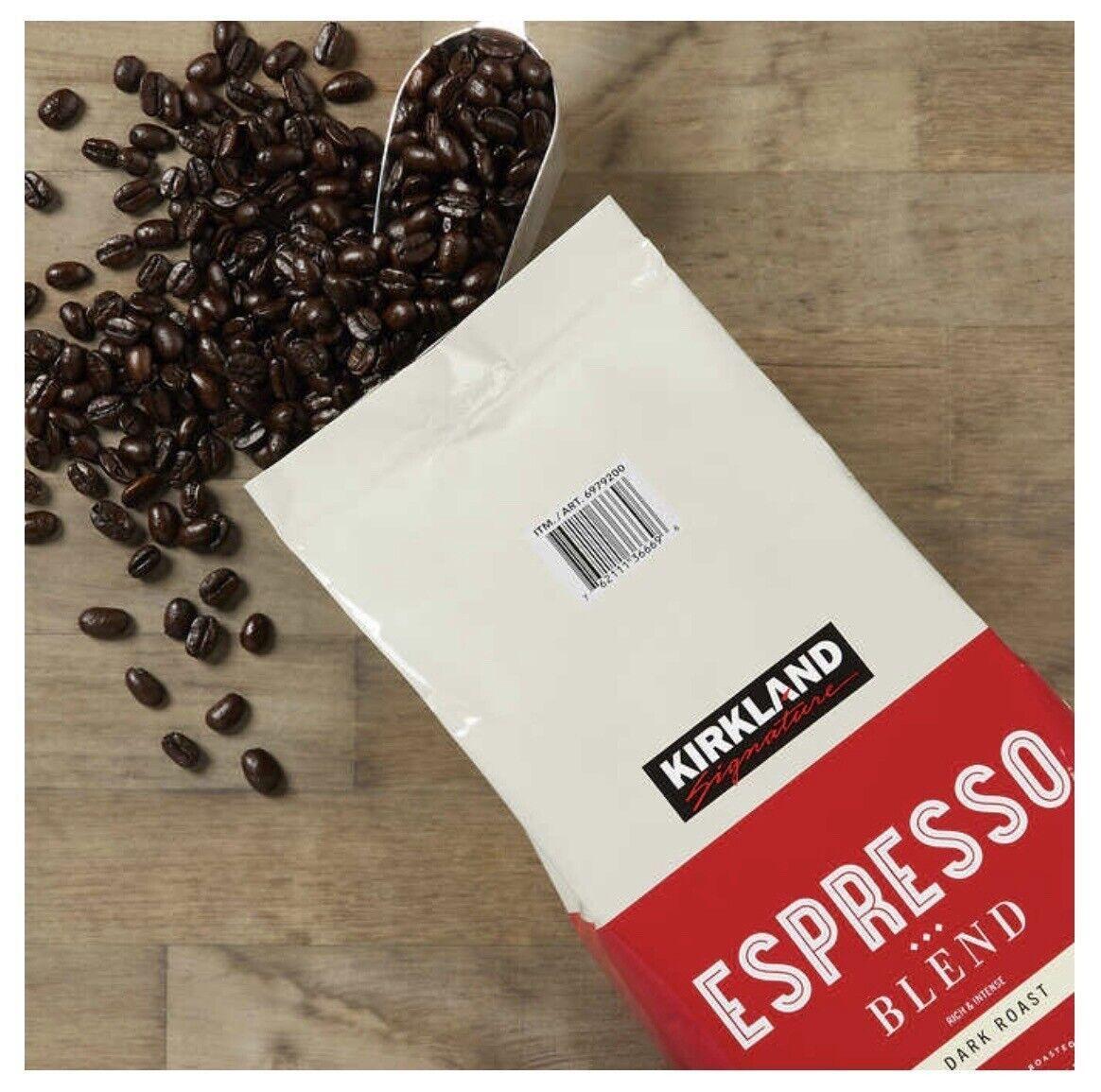 Kirkland Espresso Blend Starbucks Dark Roast 1.13kg Grano-2