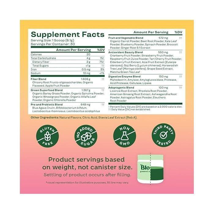 Bloom Greens Superfoods Batido De Vegetales Orange Passion-6