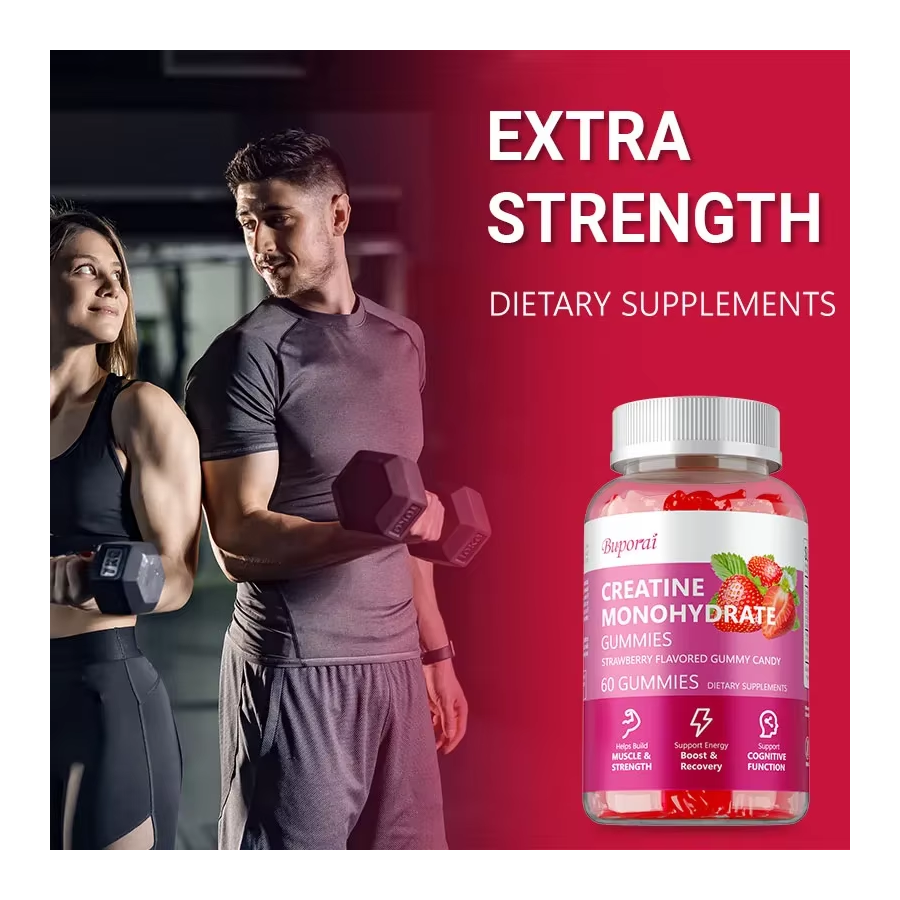 Creatina En Gomitas Monohidrato Micronizada 5000mg-6