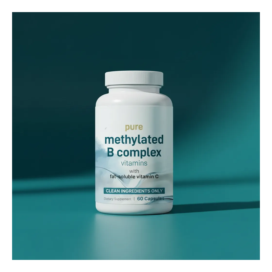 Methyl B Complex Pure Vitamin B Complejo De Vitaminas B B12 Pura 60 caps-7