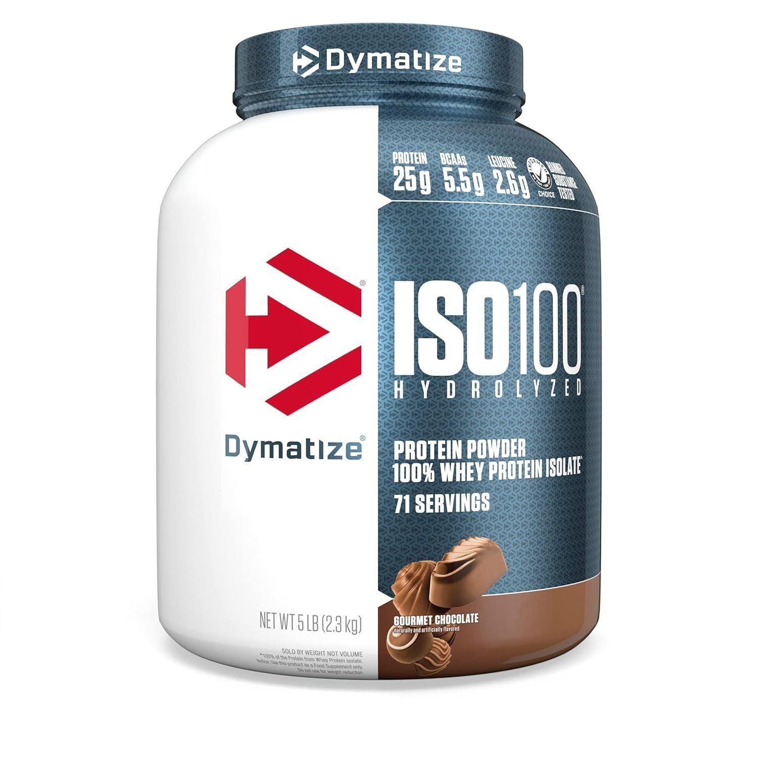 Dymatize Proteina Iso 100 Whey Protein Isolate 5lb Chocolate-0