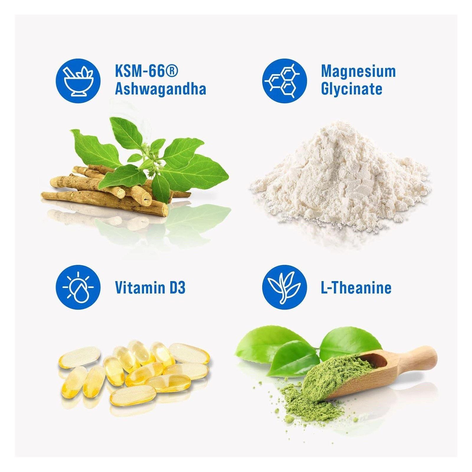 Glicinato De Magnesio Super Calm Bebida En Polvo 20u Berries-2