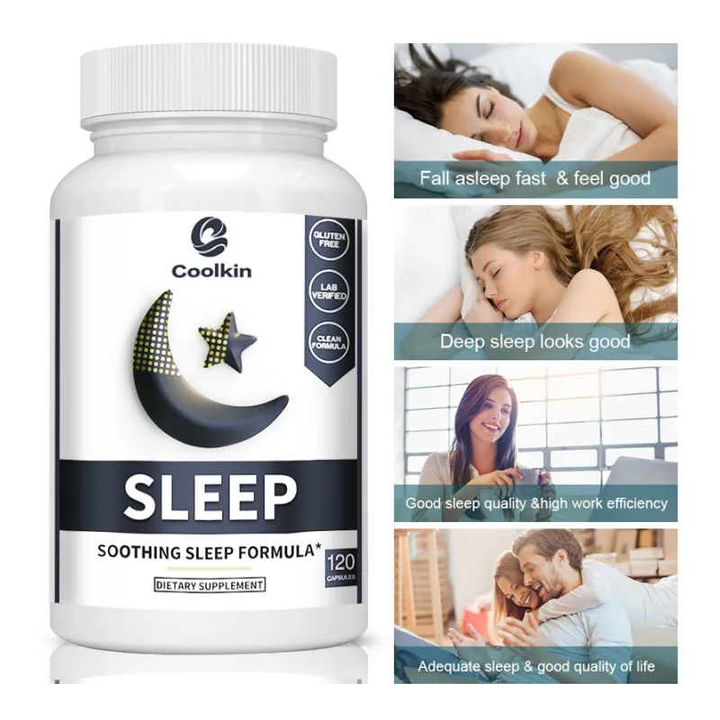 Suplemento Natural Conciliador Del Sueño Sleep Soothing 120cap-6