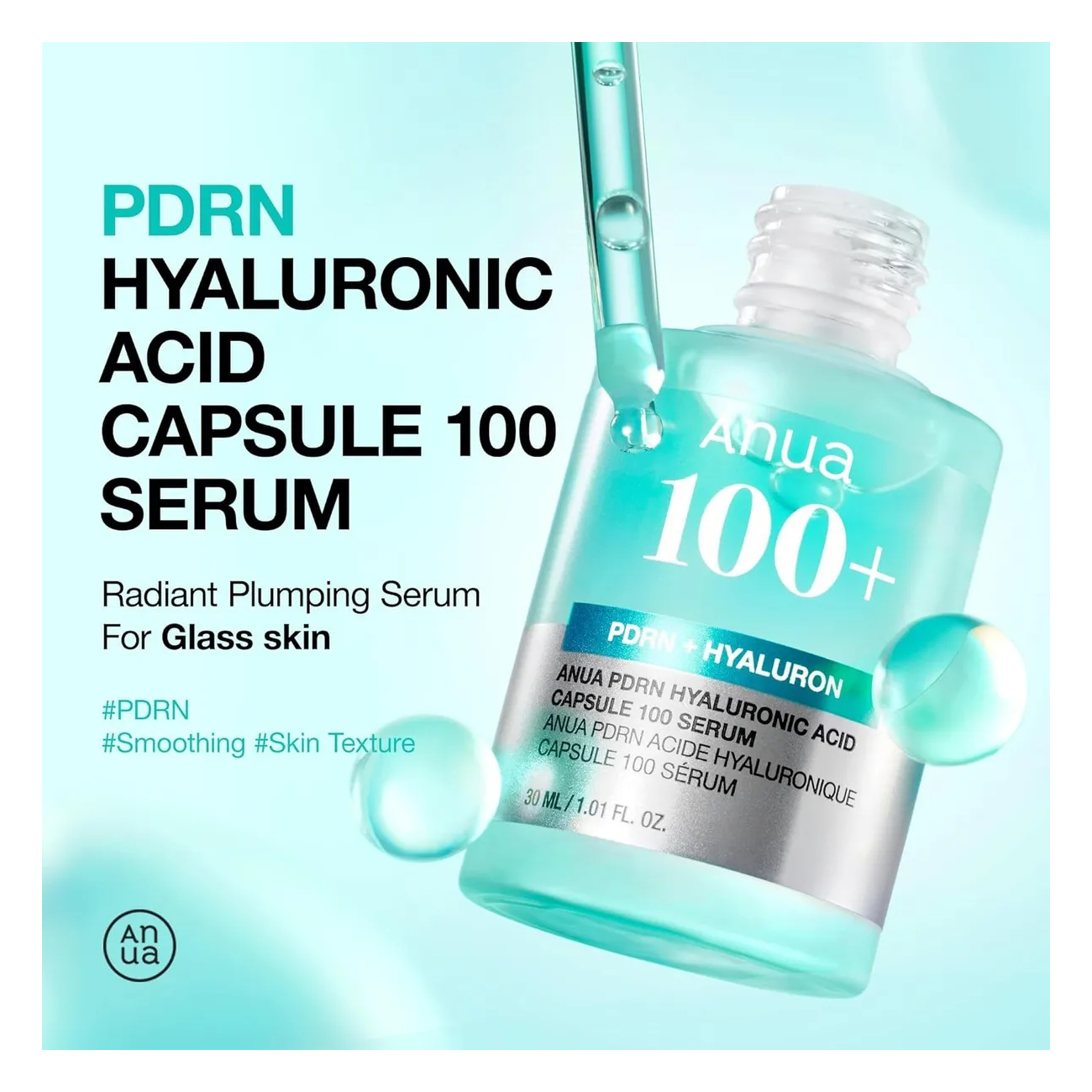 Anua Serum Facial Pdrn Reparador Hidratante Efecto Glow 30ml-2