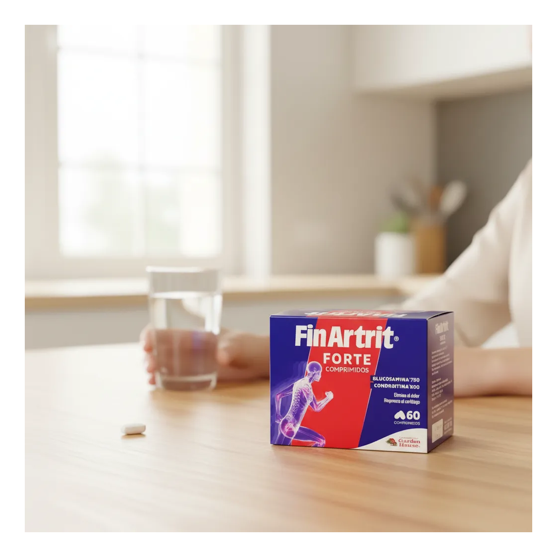 Finartrit Forte Glucosamina 750mg Condoitrina 600mg 60 Caps-1