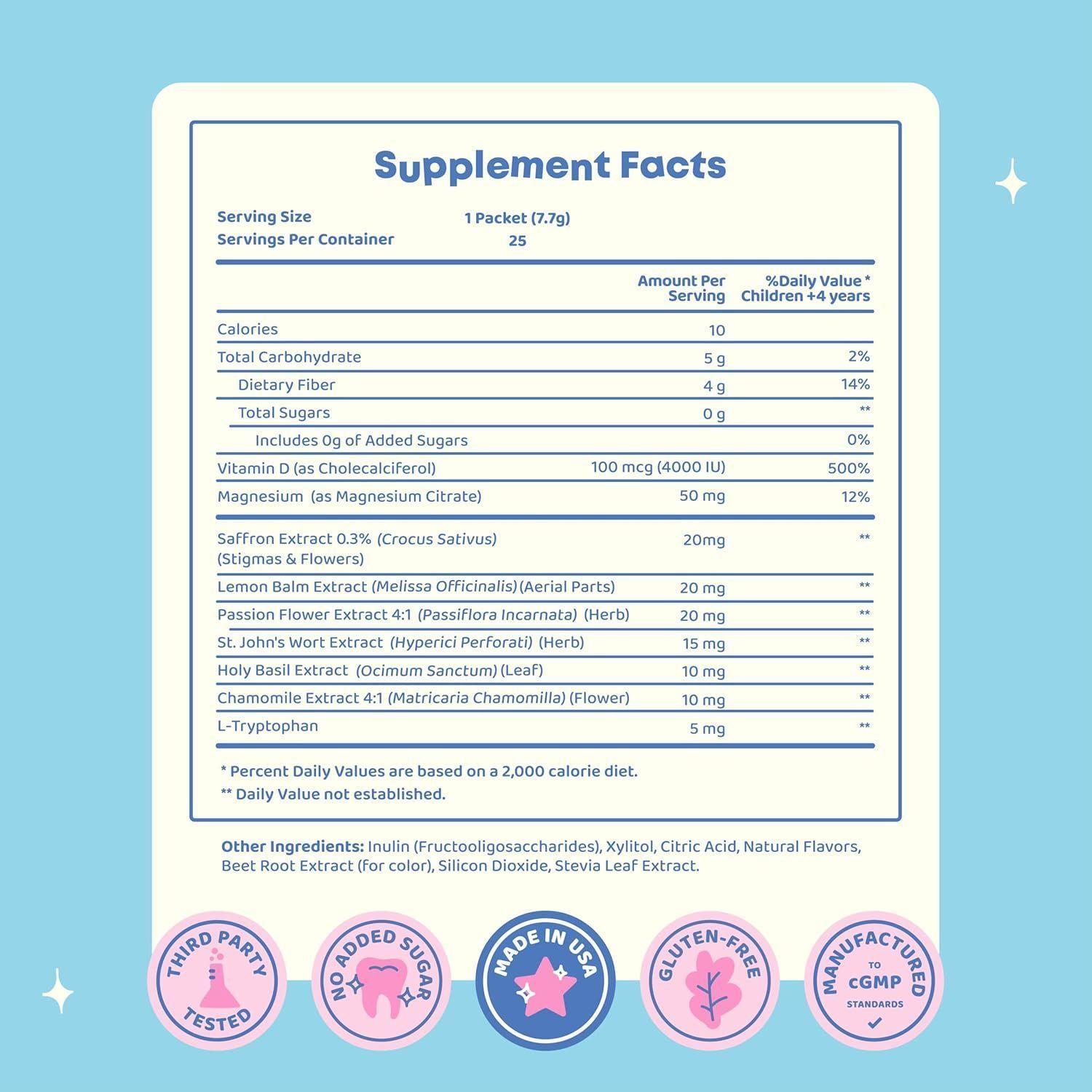 Joyspring Mood Magic Citrato Magnesio + Lingo Leap Vitamina B12 D3 Zeolita para Niños-7