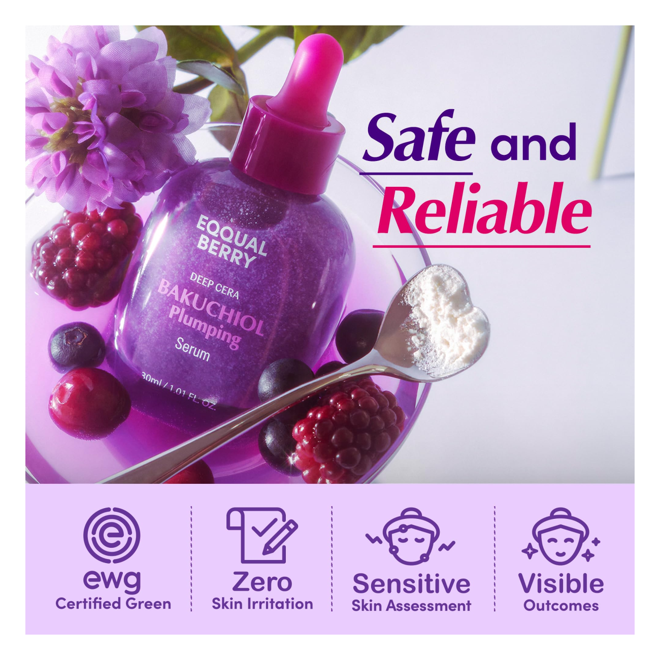 Eqqual Berry Deepcera Bakuchiol Serum Reafirmante 30ml-2