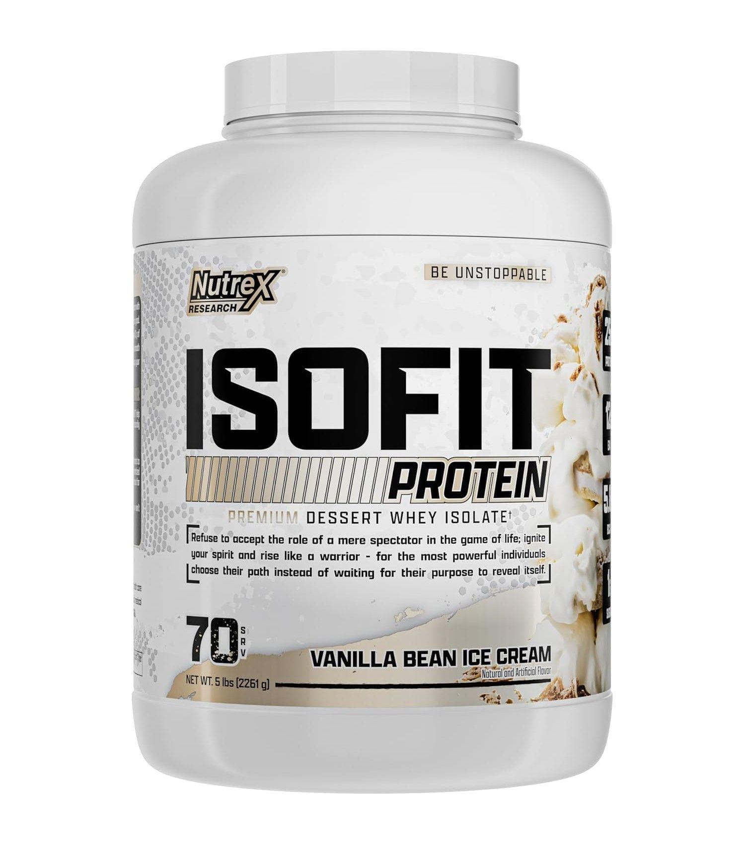 Nutrex Proteina Isofit Whey Protein Isolate 5 Lbs Vanilla-0