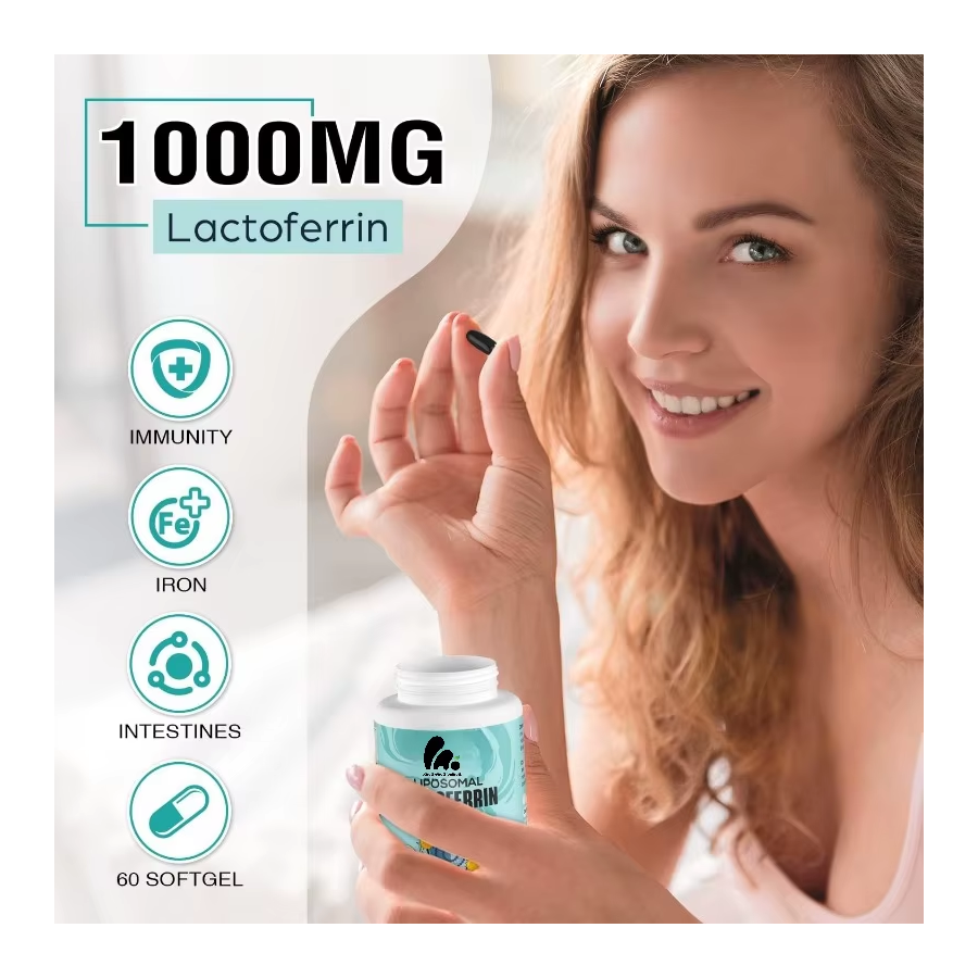 Lactoferrina Liposomal Lactoferrin + Absorcion Hierro 1000mg-2