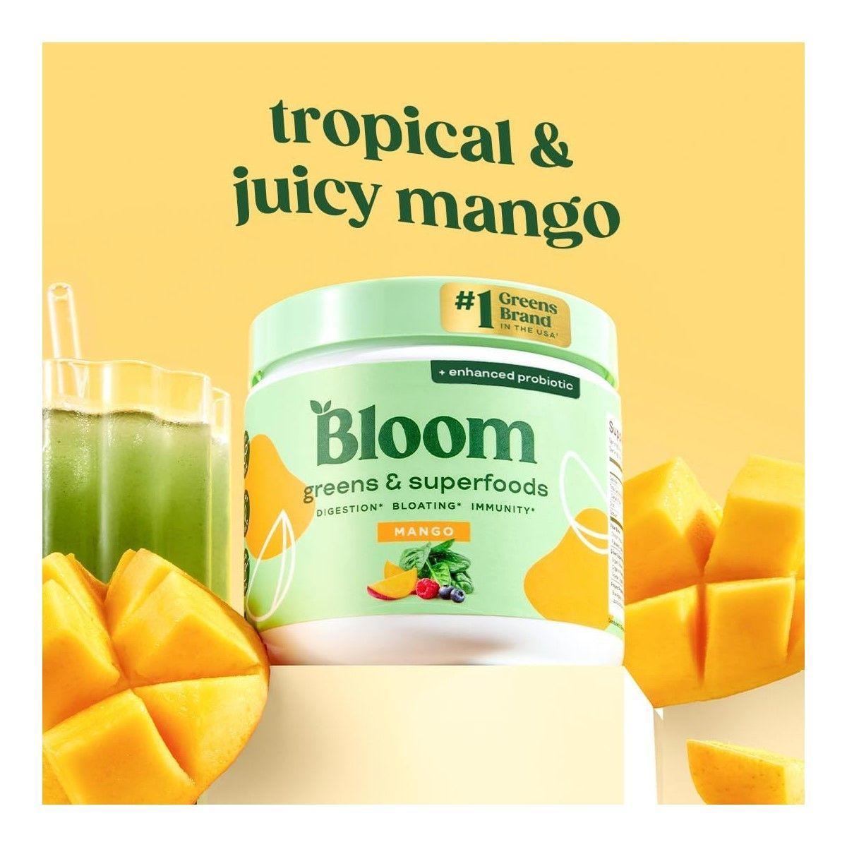 Bloom Greens Superfoods Batido De Vegetales Mango-5