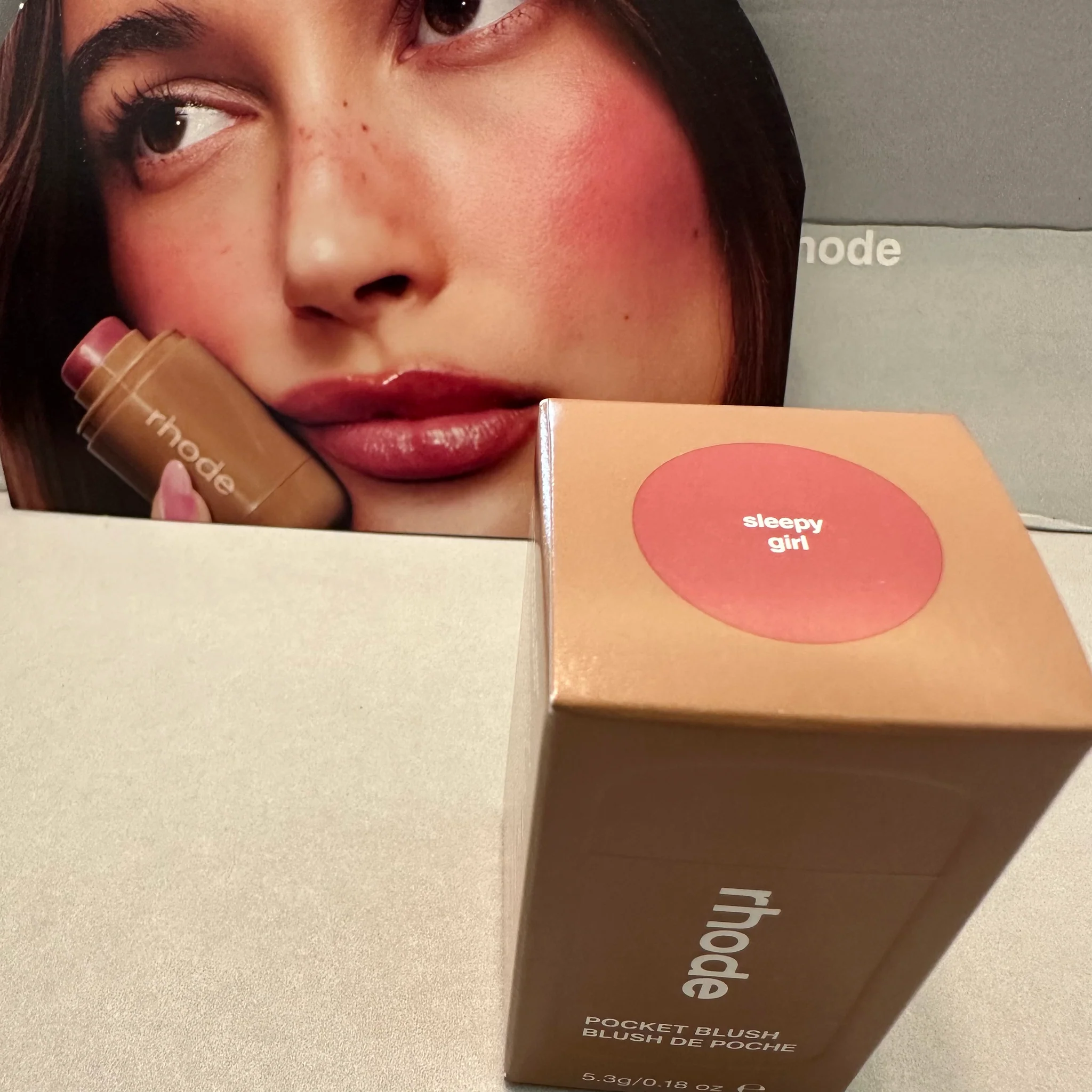 Rhode Pocket Blush Rubor Maquillaje Labial Mejillas Sleepy Girl-5