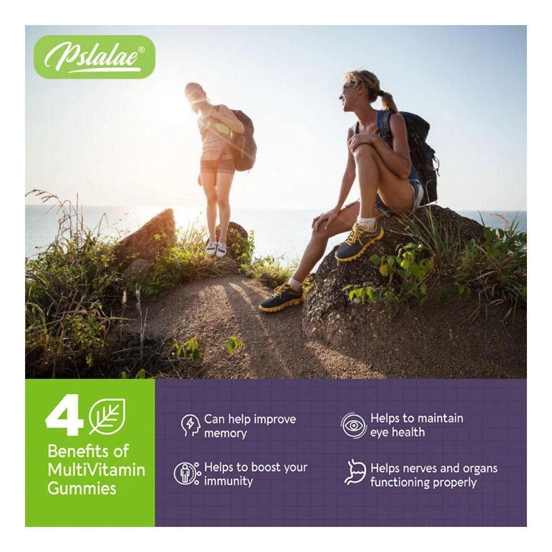 Pslalae Biotina Gomitas Vitaminas Cabello Piel Uñas Hair Skin Nails 60 Unid-5