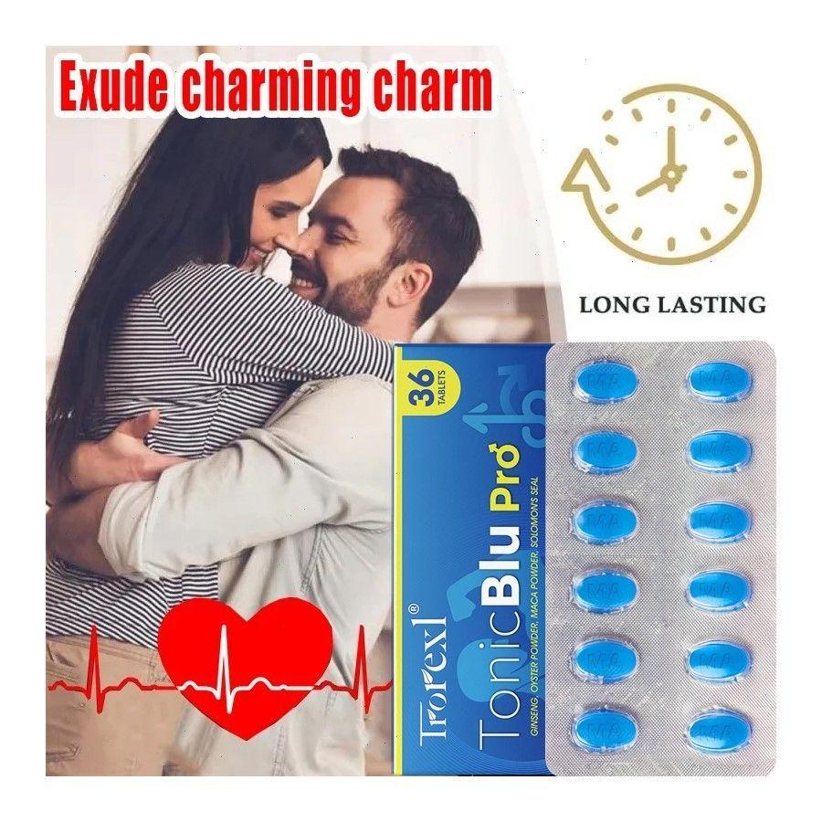 Male Enhancement Caps Tamaño Deseo Potencia Capacidad Sexual 36 Blue Caps-4