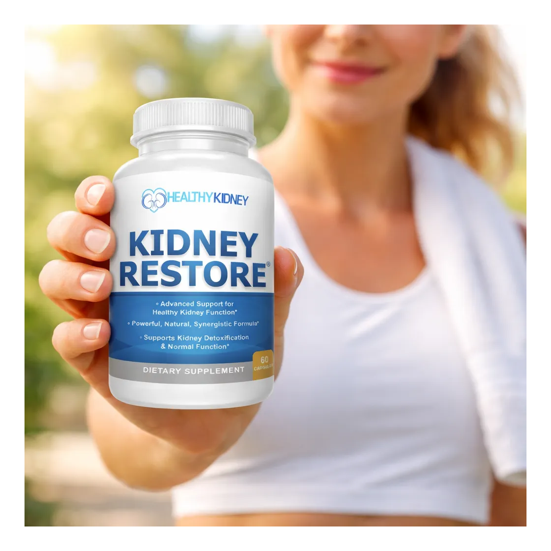 Healthy Kidney Restore Cuidado Limpieza Renal Probioticos 60 DR Caps-3