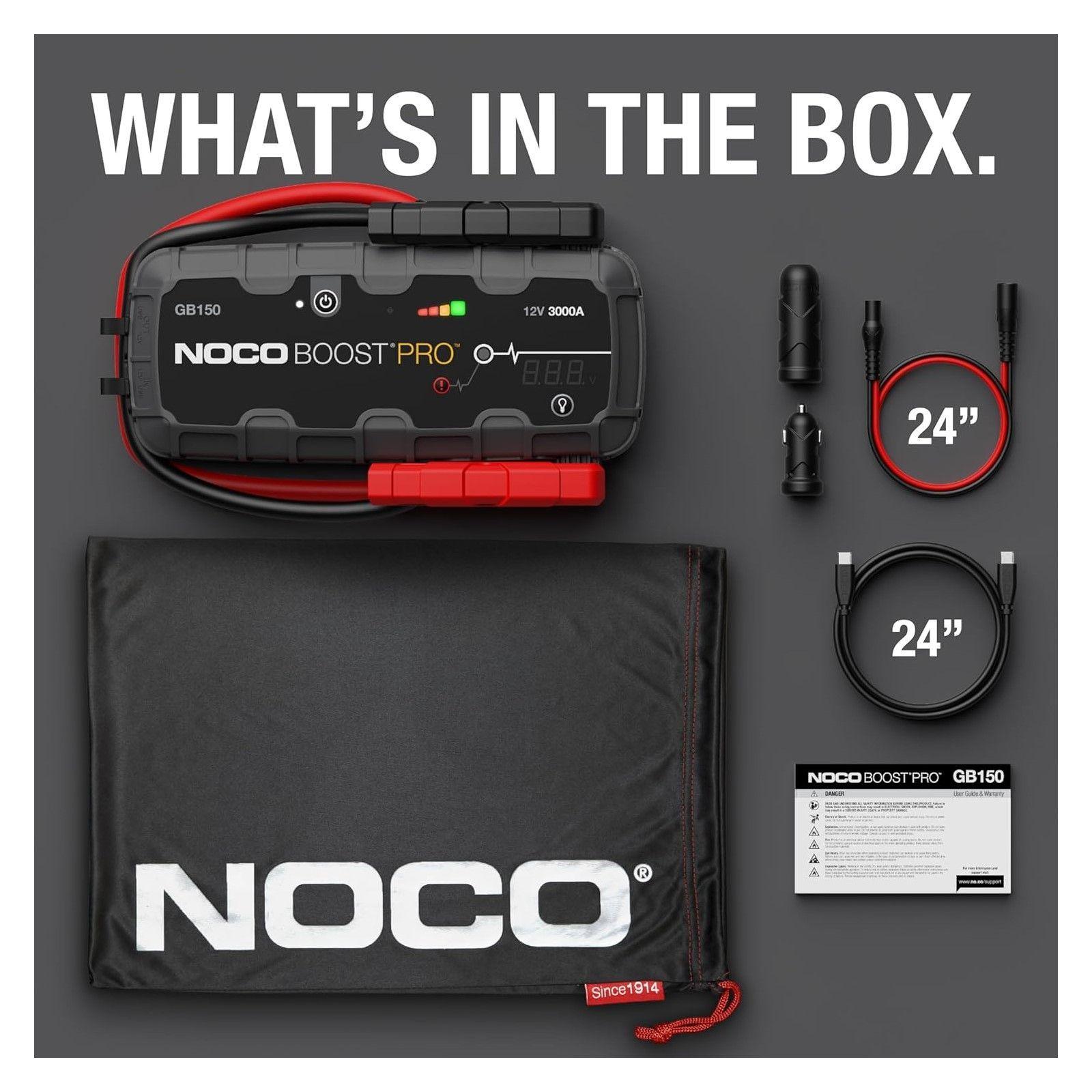 Partidor Bateria Auto Noco® Boost Pro GB150 4000Amp 12V-5