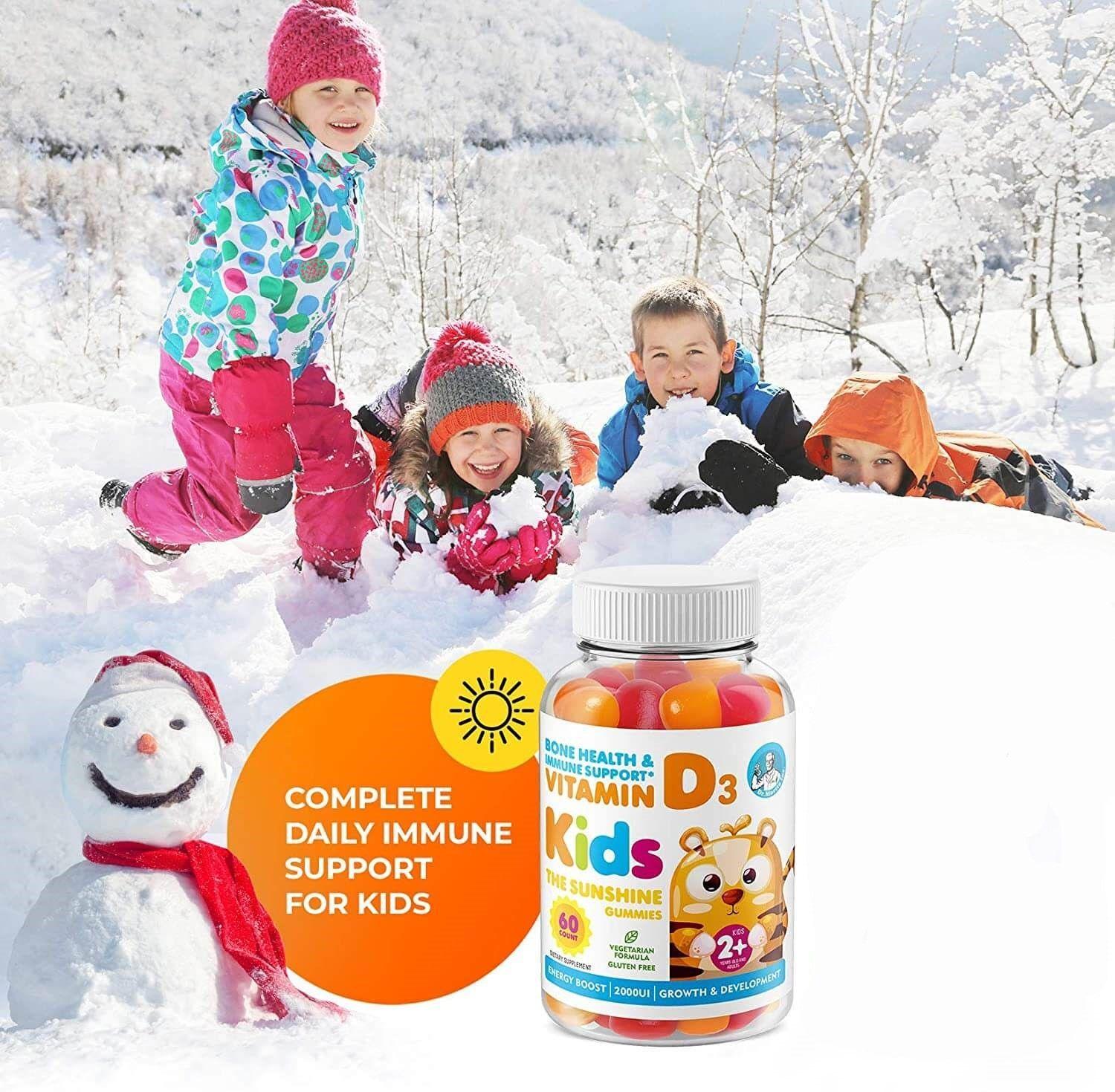 Kids Smart Vitamina D3 Gomitas Para Niños 2000ui Gummies 60u-7