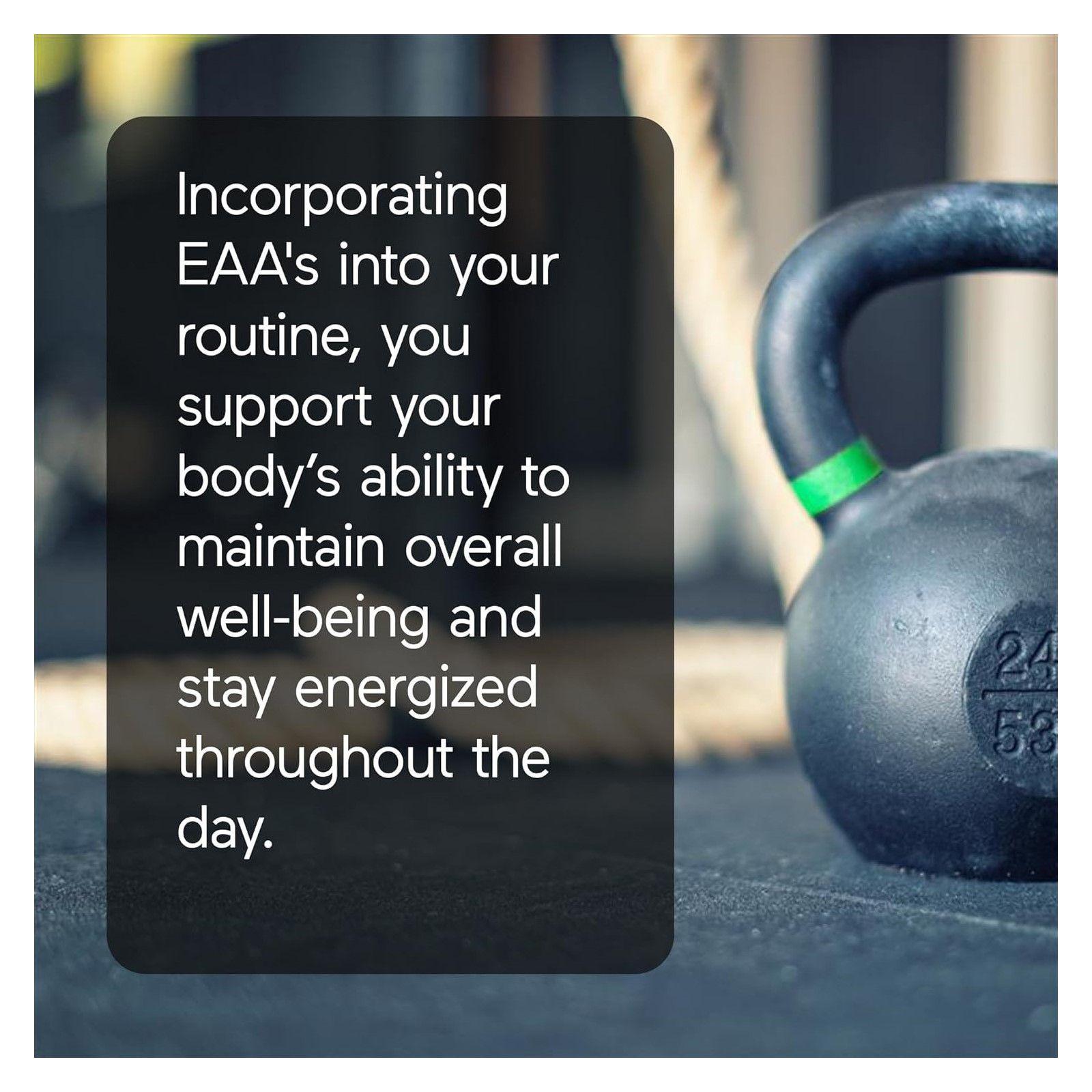 Aminoacidos Esenciales Amino EAA Crecimiento Muscular 2100mg 60 caps-1