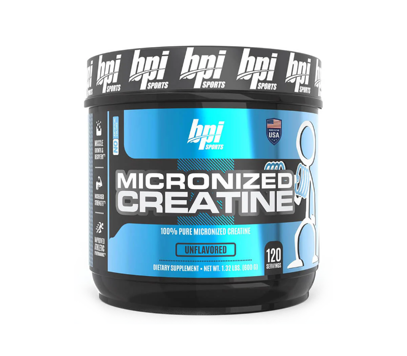 Bpi Sports Creatina 100% Monohidrato Micronizada Pura 600gr-0