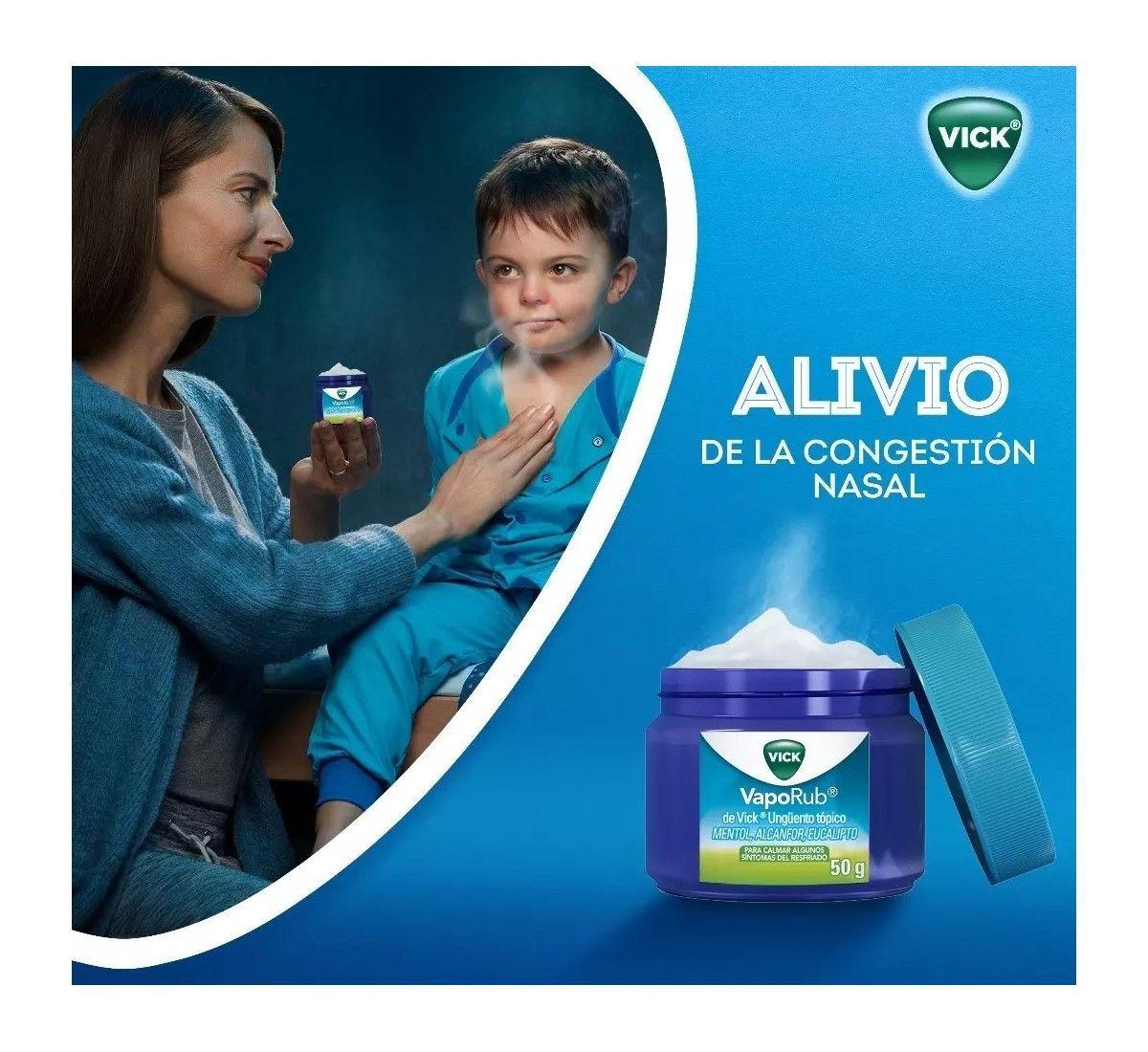 Unguento Vick VapoRub 50g-2