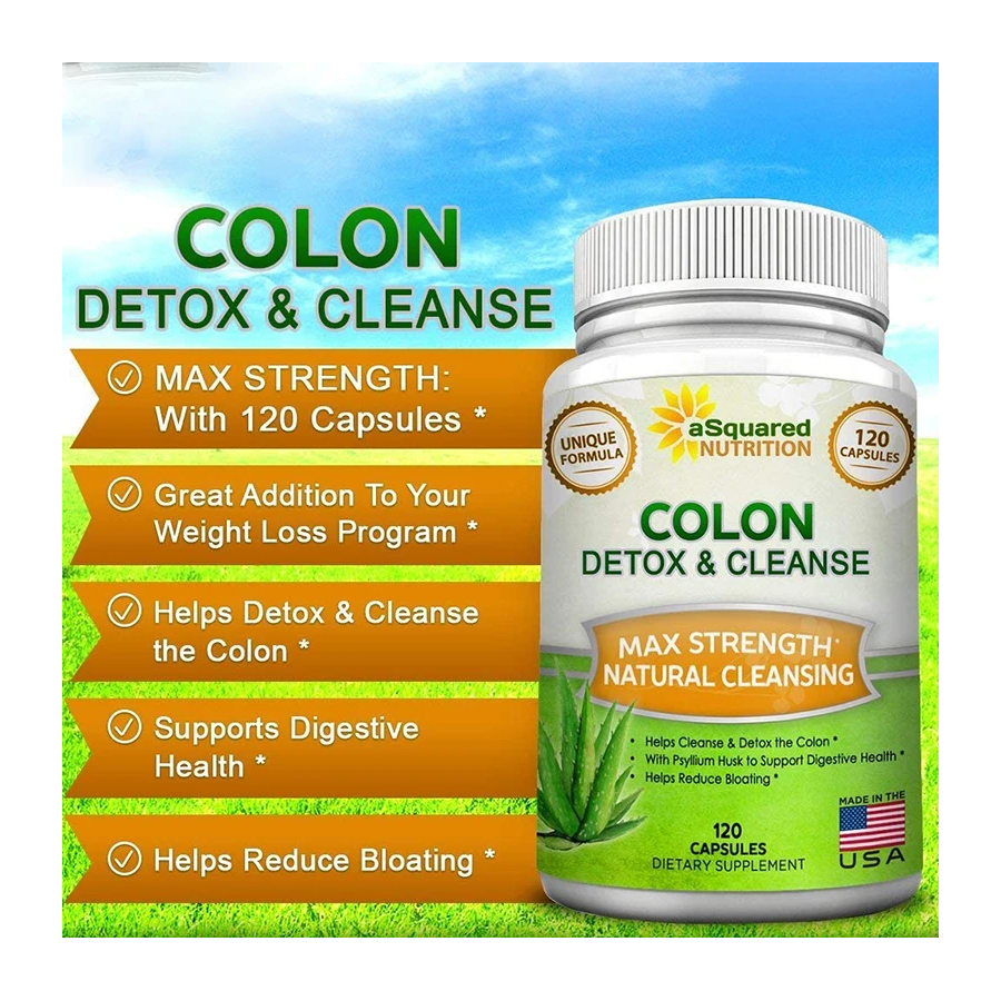 Asquared Nutrition Colon Cleanse Detox Limpieza Colon Higado-5