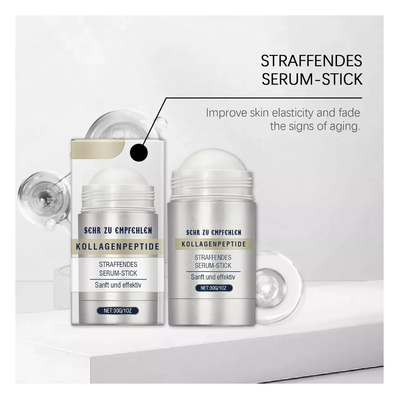 Retinol Stick Serum Reafirmante Para El Cuello En Barra Antiedad 30gr-7