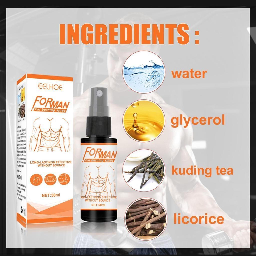 Forman Fat Burning Spray Quemador De Grasas Abdominal 50ml-3