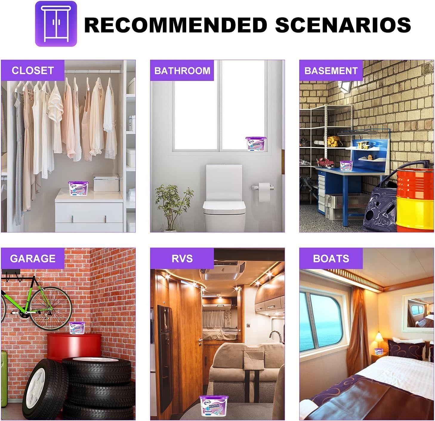 Natruth Moisture Contenedor Absorbedor De Humedad Lavanda-3