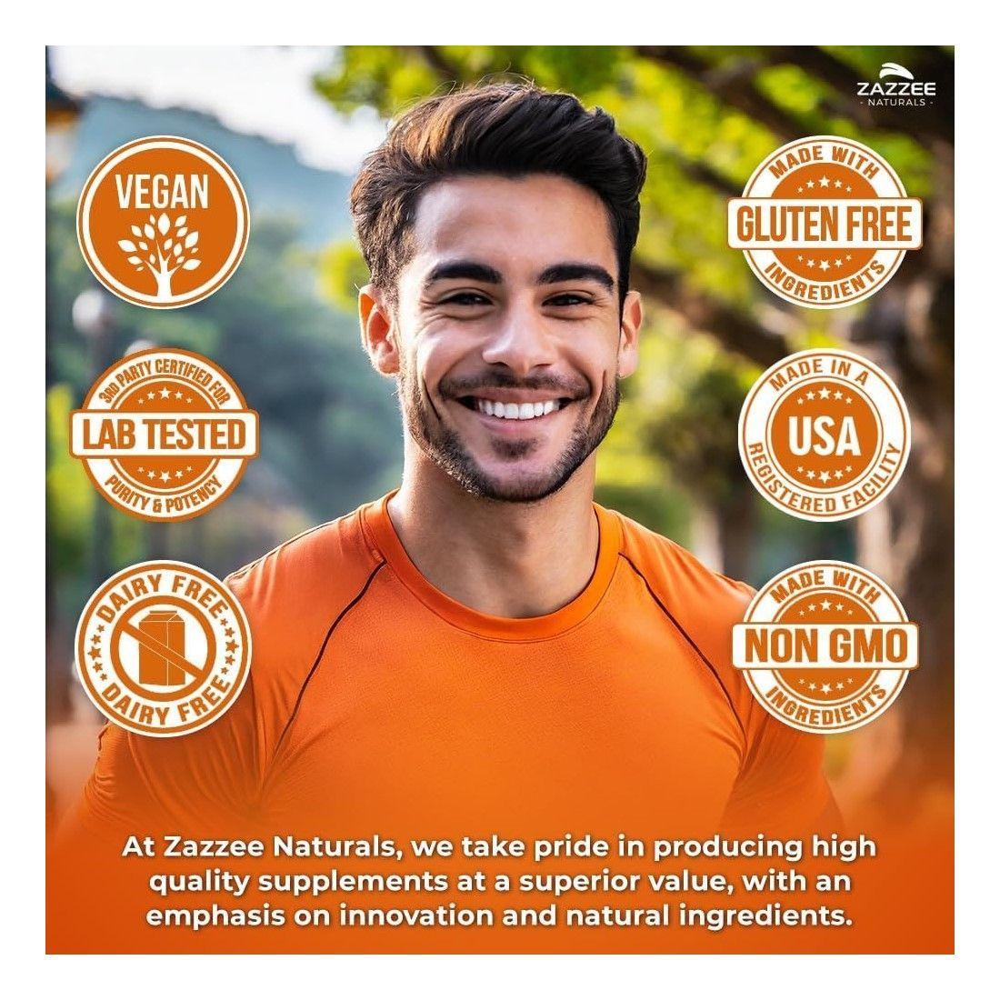 Citrulina Zazzee Sports Aumento Oxido Nitrico 750mg 120 Caps-4