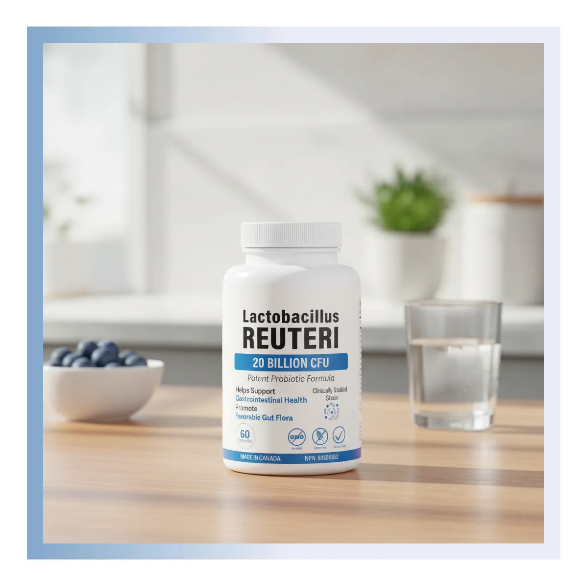 Lactobacillus Reuteri 20 Billones Cfu Probiotico Intestinal 60 caps-3