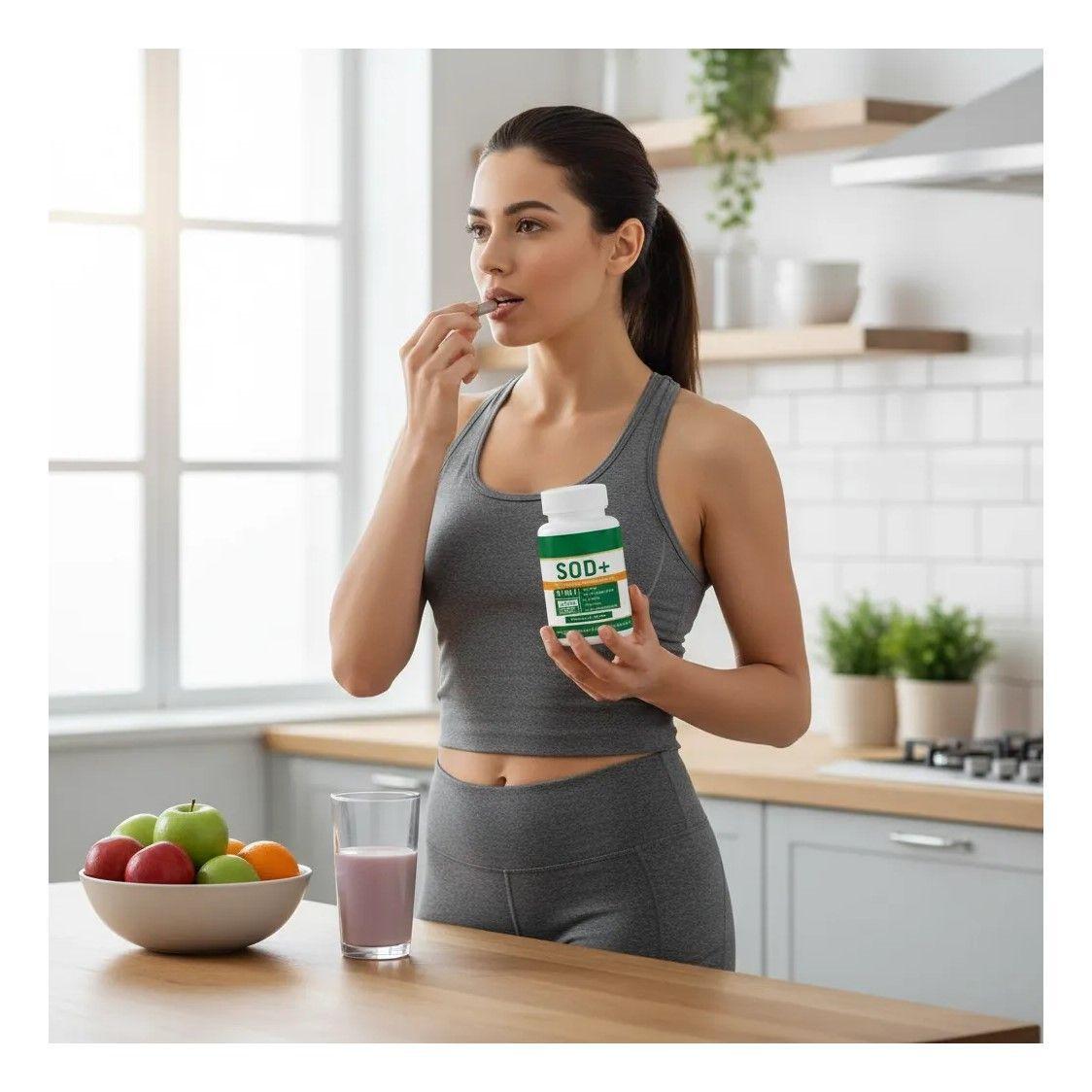 Superoxido Dismutasa SOD+ 700mg 11 En 1 Super Antioxidante 60 Caps-6