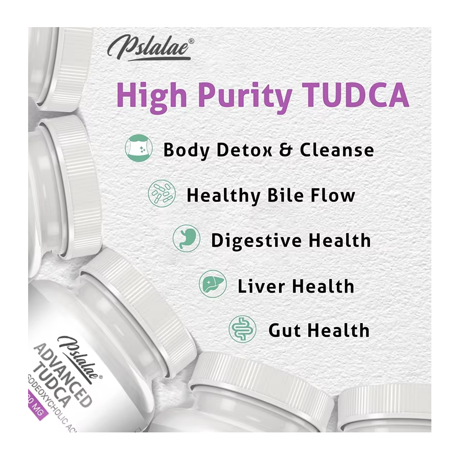 Advanced Tudca 1200mg Cuidado Del Higado Desintoxicacion 120 caps-1