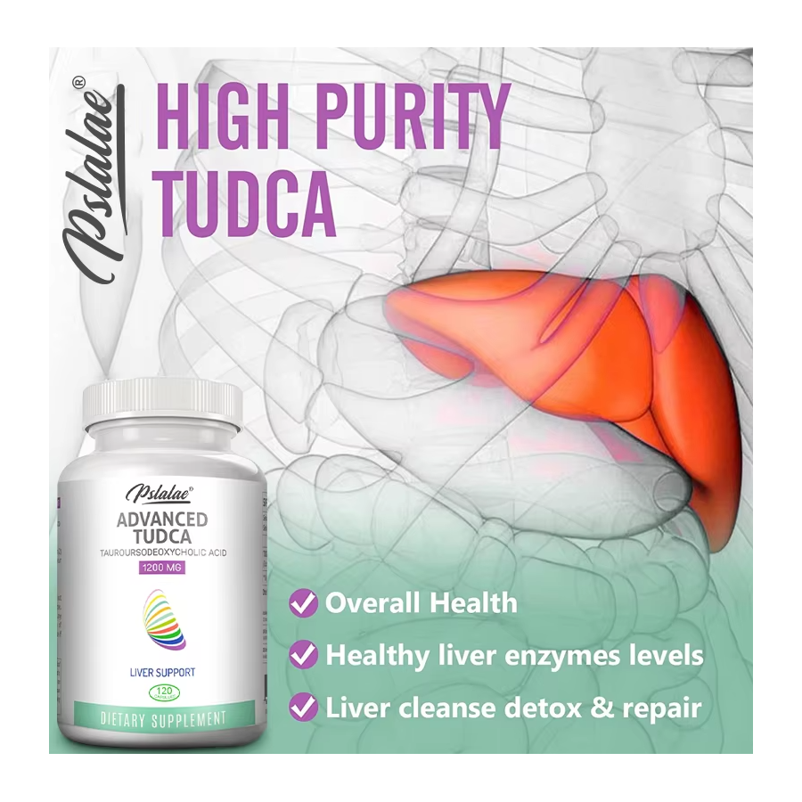 Advanced Tudca 1200mg Cuidado Del Higado Desintoxicacion 120 caps-5