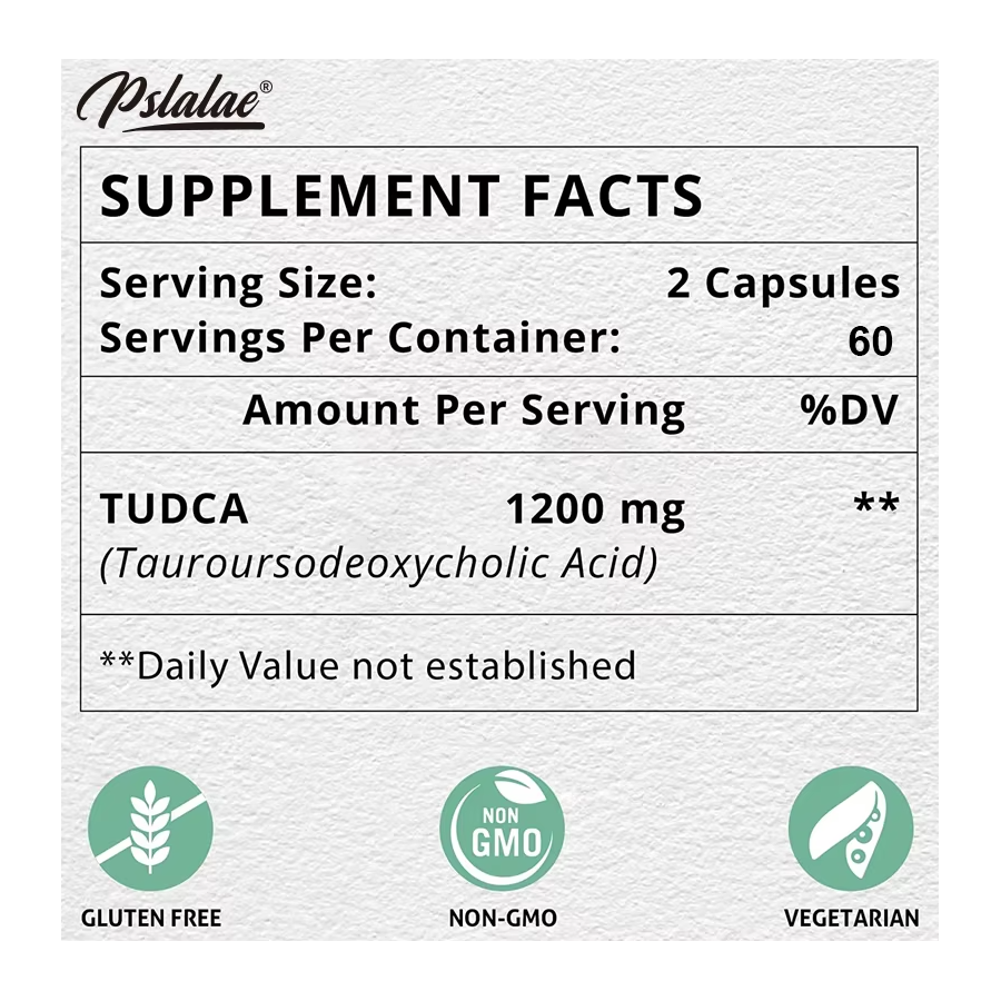 Advanced Tudca 1200mg Cuidado Del Higado Desintoxicacion 120 caps-7