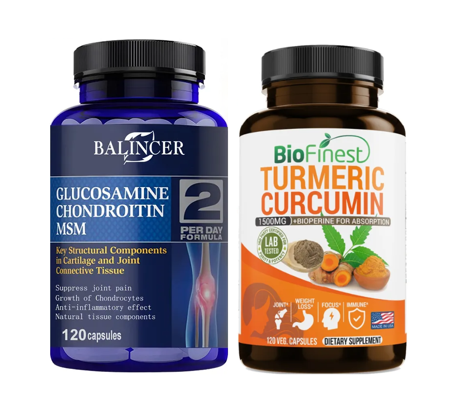 Balincer Glucosamina Condoitrina Msm + Curcuma Turmeric Cuidado Articulaciones-0