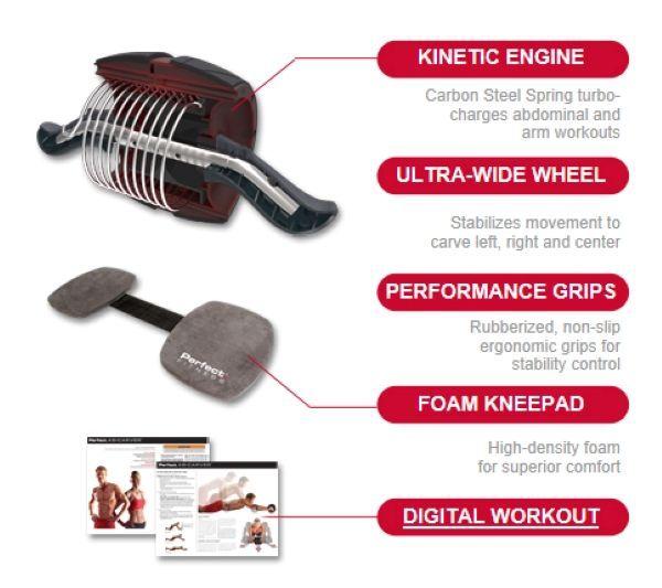 Ab Carver Pro Rueda Sistema Para Ejercitar Los Abdominales-4