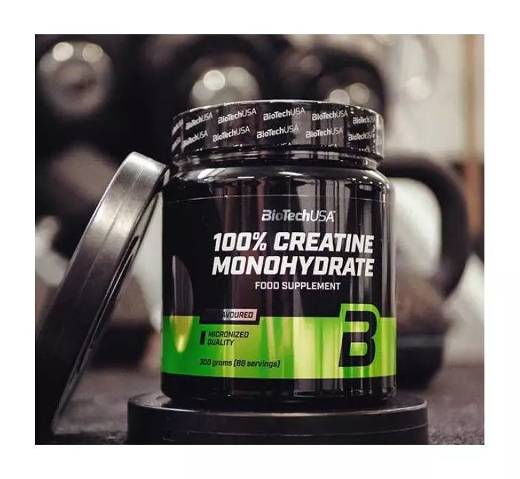 Biotechusa Creatina 100% Monohidrato Micronizada Pura 300gr-1