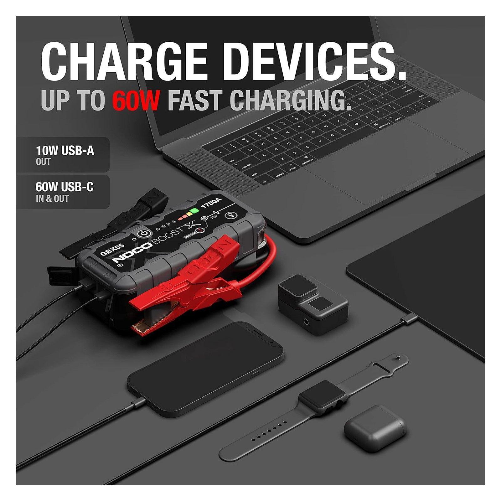 Partidor Bateria Auto Noco® Boost X Gbx55 1750a Profesional-4