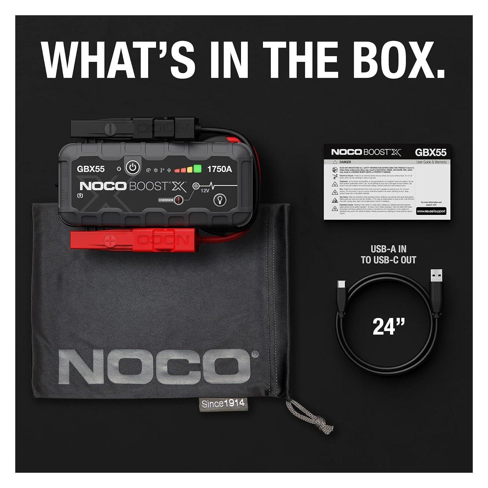 Partidor Bateria Auto Noco® Boost X Gbx55 1750a Profesional-6