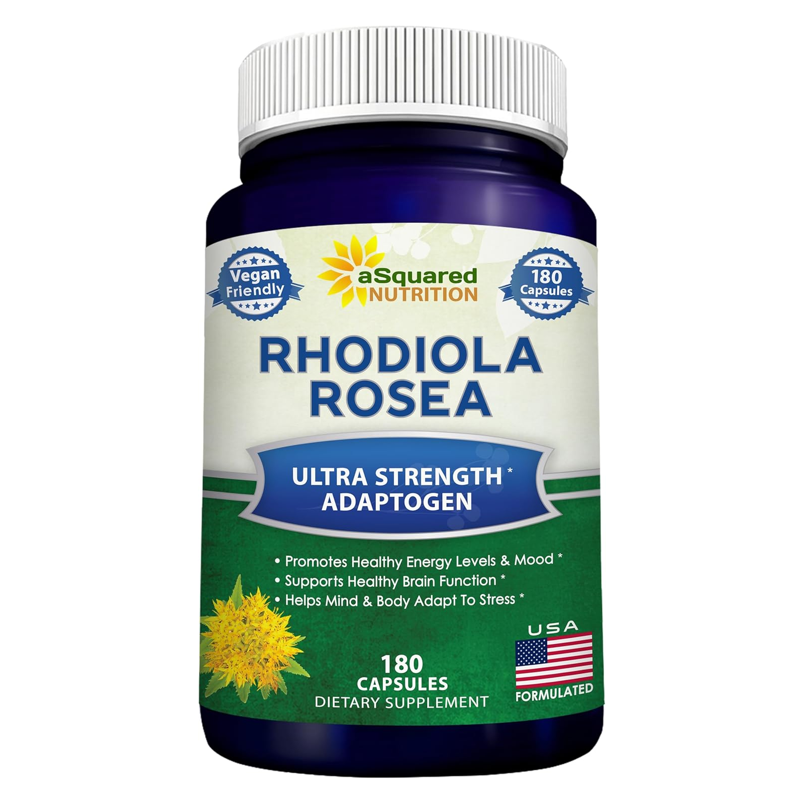 Antioxidante Rhodiola Rosea 1000mg Ultra Strength 120cap-0