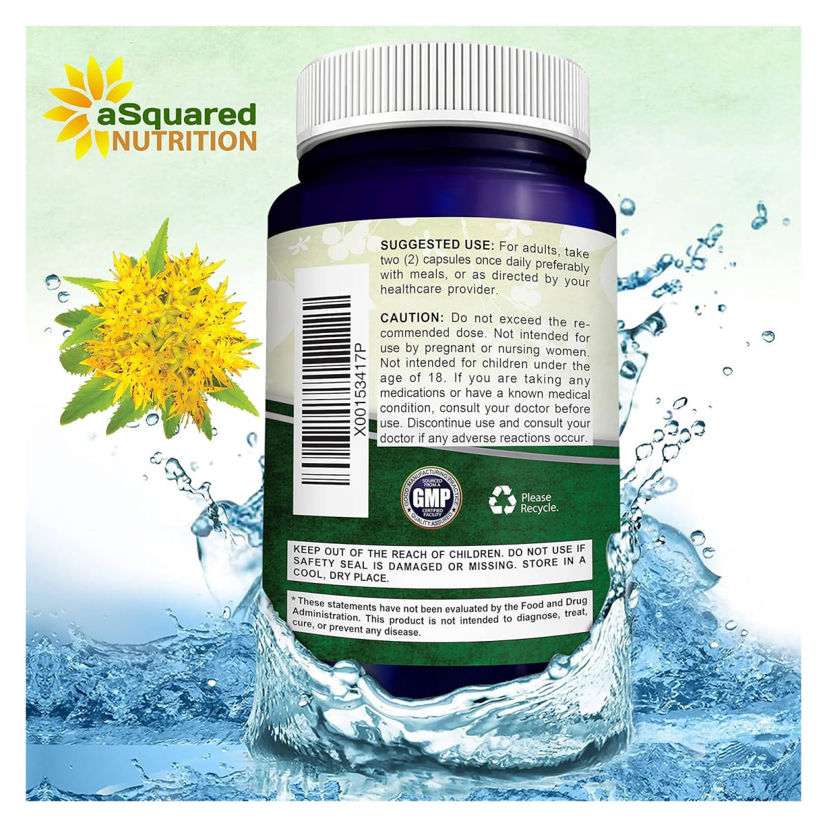 Antioxidante Rhodiola Rosea 1000mg Ultra Strength 120cap-7