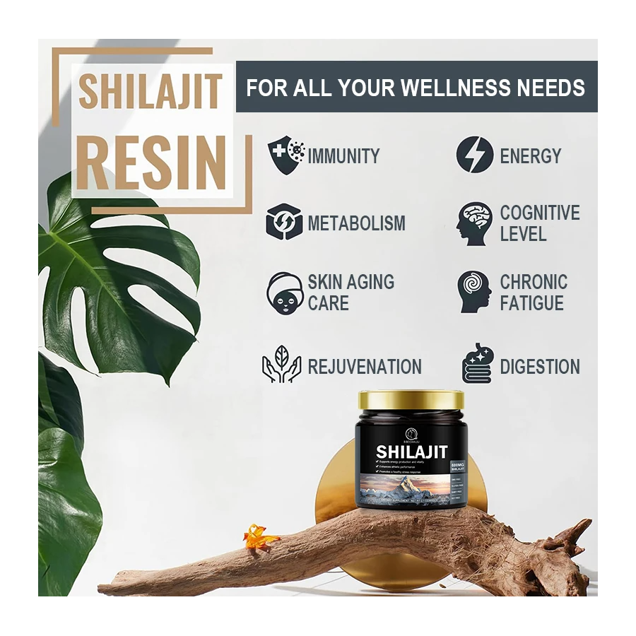 Shilajit Extracto Puro De Resina Shilajit Del Himalaya 600mg-3