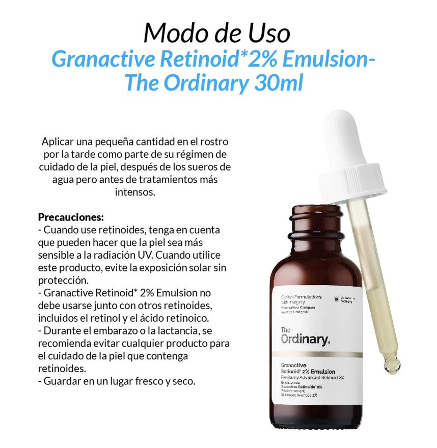 Serum The Ordinary Granactive Retinoid 2% Emulsion Arrugas-4