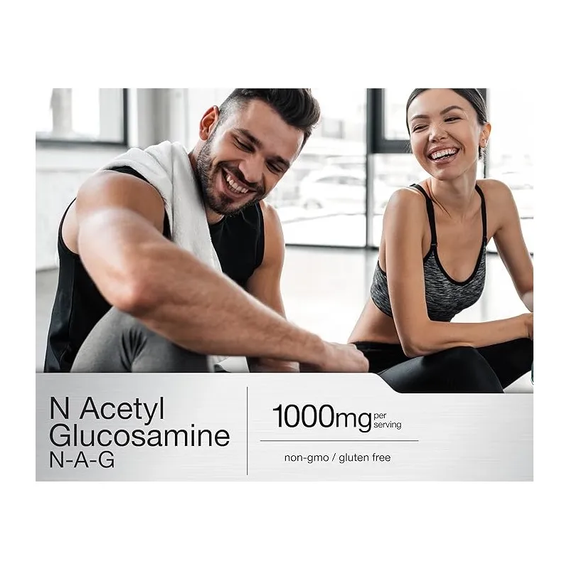 N-acetil Glucosamina 100% Nag 1000mg Pura En Polvo 50gr Sin Sabor-6