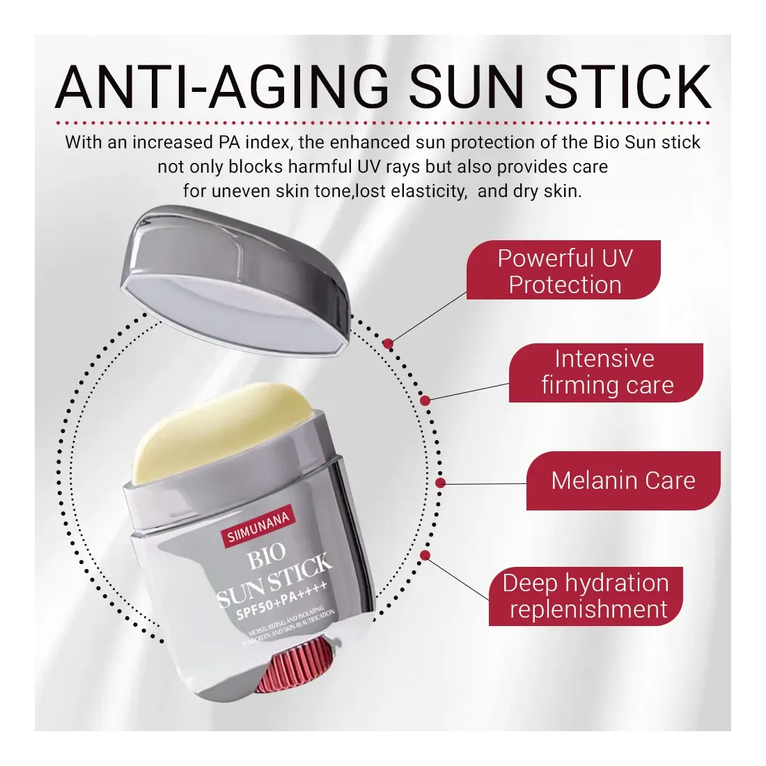 Protector Solar Barra Spf50+ Pa++++ Bio Sun Stick 20g-4