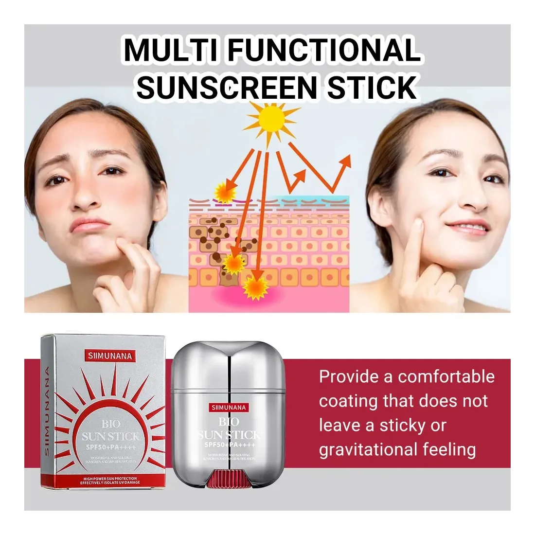 Protector Solar Barra Spf50+ Pa++++ Bio Sun Stick 20g-6