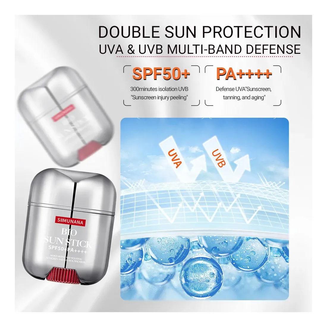 Protector Solar Barra Spf50+ Pa++++ Bio Sun Stick 20g-7